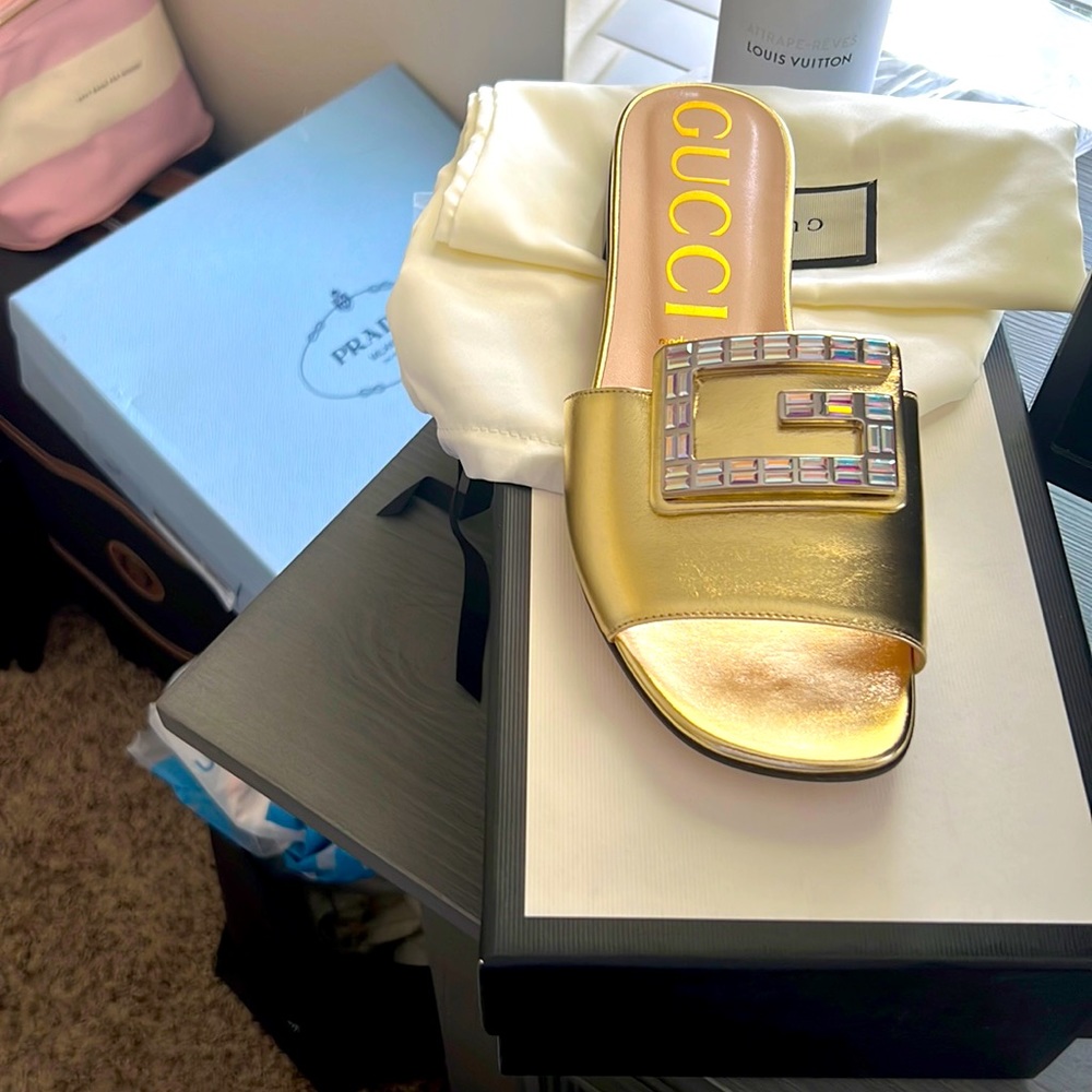 GUCCI G Slippers
